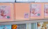 Простыня трикотажная на резинке светло-розовая - 2